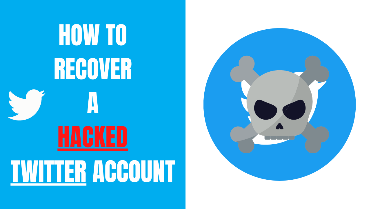 Recover hacked twitter account