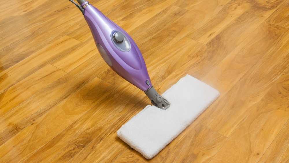 How to steam clean your vinyl plank floor with the steam mop