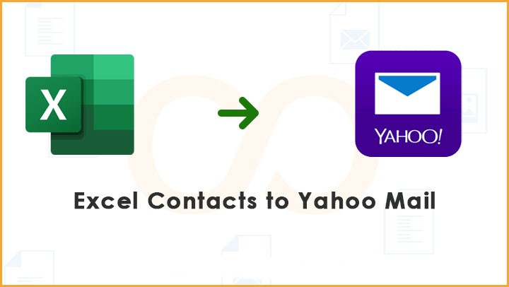 I import an excel contacts list to Yahoo Mail