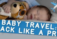 Travel with a newborn baby