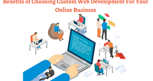 Benefits of Choosing Custom Web Development For Your Online Business