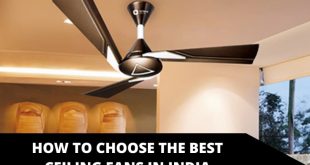 How to Choose the Best Ceiling Fans in India