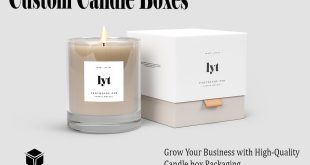 Different Options For Custom Candle Boxes Wholesale