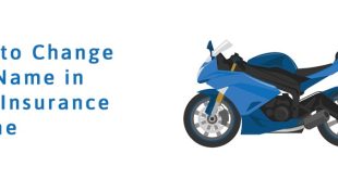 How to change the name in bike insurance online