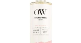 glowing skin for Organic Works Cleansing Face Wash