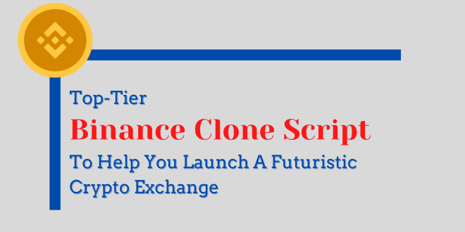 Binance Clone Script